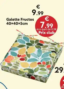 Maxi Bazar Galette fructos offre