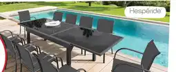 Maxi Bazar Hespéride table extensible piazza en verre graphite offre