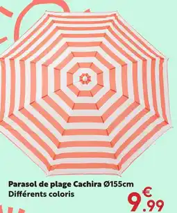 Maxi Bazar Parasol de plage cachira offre