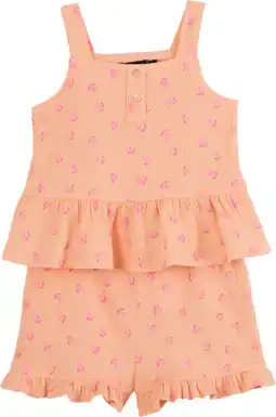 Auchan In extenso débardeur ou tee-shirt + short bébé inextenso offre