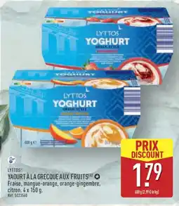 ALDI LYTTOS Yaourt à la grecque aux fruits offre