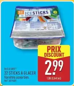ALDI Rio - 32 sticks a glace offre