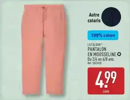 ALDI Pantalon en mousseline offre