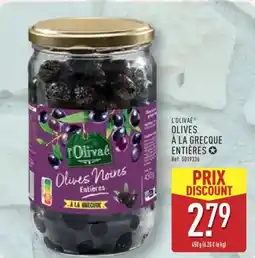 ALDI L'OLIVAÉ Olives à la grecque entières offre