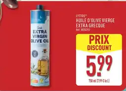 ALDI LYTTOS Huile d'olive vierge extra grecque offre