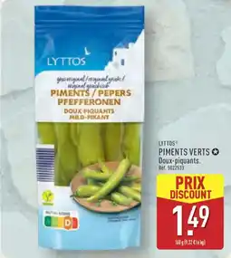 ALDI LYTTOS Piments verts offre