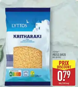 ALDI LYTTOS Pâtes orzo offre