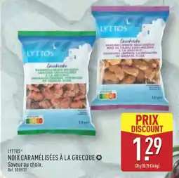 ALDI LYTTOS Noix caramélisées à la grecque offre