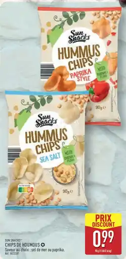 ALDI SUN SNACKS Chips de houmous offre