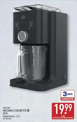 ALDI AMBIANO Machine à granités offre