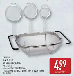 ALDI CROFTON Passoire offre