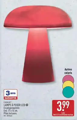 ALDI CASALUX Lampe à poser led offre