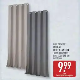ALDI HOME CREATION Rideau occultant offre