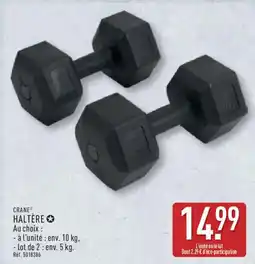 ALDI CRANE Haltère offre