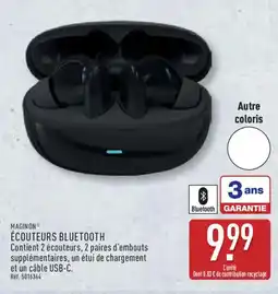 ALDI MAGINON Écouteurs bluetooth offre