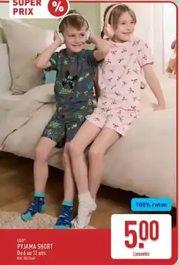 ALDI L&D Pyjama short offre