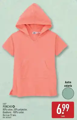 ALDI L&D Poncho offre