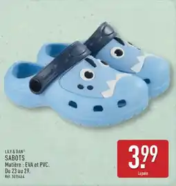 ALDI LILY & DAN Sabots offre