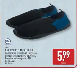 ALDI Chaussures aquatiques offre