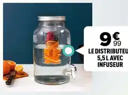 Centrakor Le distributeur avec infuseur offre
