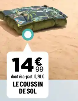 Centrakor Le coussin de sol offre