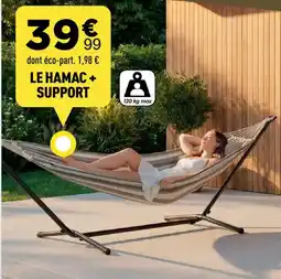 Centrakor Le hamac + support offre