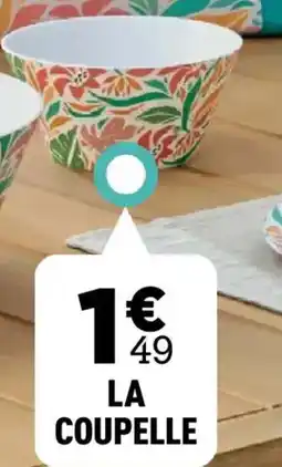 Centrakor La coupelle offre