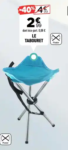 Centrakor Le tabouret offre