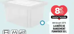 Centrakor La boîte de rangement funnybox offre