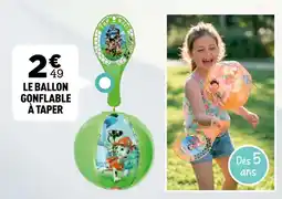 Centrakor Le ballon gonflable à taper offre