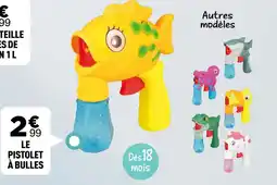 Centrakor Le pistolet à bulles offre