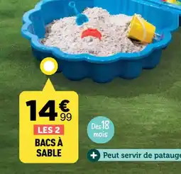 Centrakor Bacs à sable offre