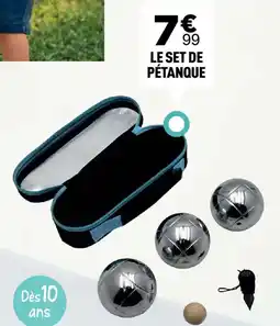 Centrakor Le set de pétanque offre