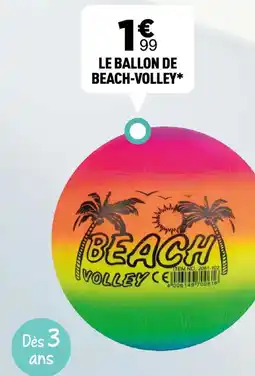Centrakor Le ballon de beach-volley offre