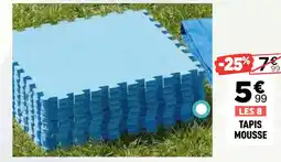 Centrakor Tapis mousse offre