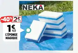 Centrakor L'éponge magique offre
