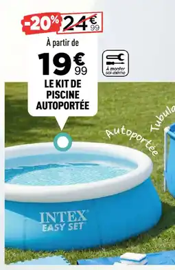 Centrakor Le kit de piscine autoportée offre