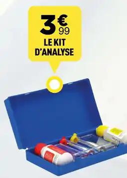 Centrakor NEKA Le kit d'analyse offre