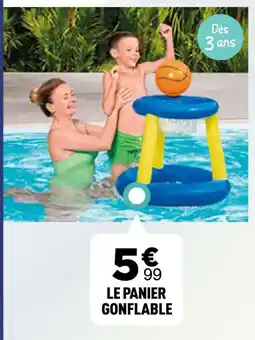 Centrakor Le panier gonflable offre