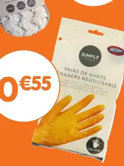 b&m Simply house proud paire de gants en caoutchouc offre