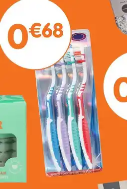 b&m Crystal brosse à dents x4 offre