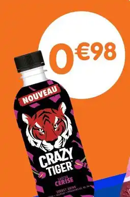 b&m Crazy tiger crazy tiger cerise offre