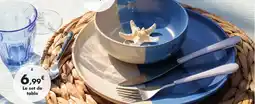 E.Leclerc Set de table rond en jacinthe d'eau offre