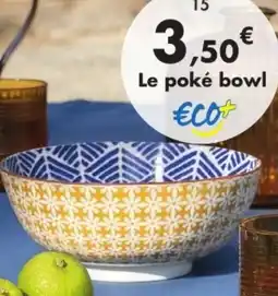 E.Leclerc Poké bowl acapulco eco+ 4 décors au choix en porcelaine offre