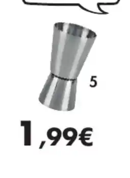 E.Leclerc Doseur cocktail en inox offre