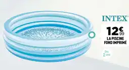 Centrakor La piscine fond imprimé offre