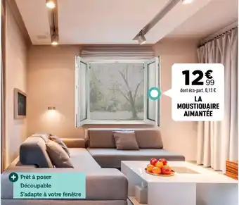 La moustiquaire aimantée