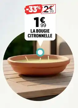 Centrakor La bougie citronnelle offre