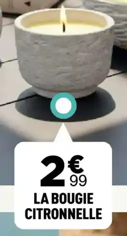 Centrakor La bougie citronnelle offre