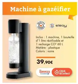 E.Leclerc Machine à gazéifier offre